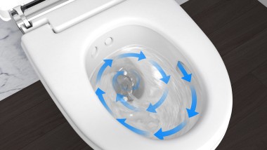 WC Geberit avec TurboFlush