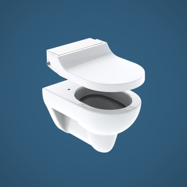 Geberit AquaClean Tuma WC lavant avec solution d'extension flexible