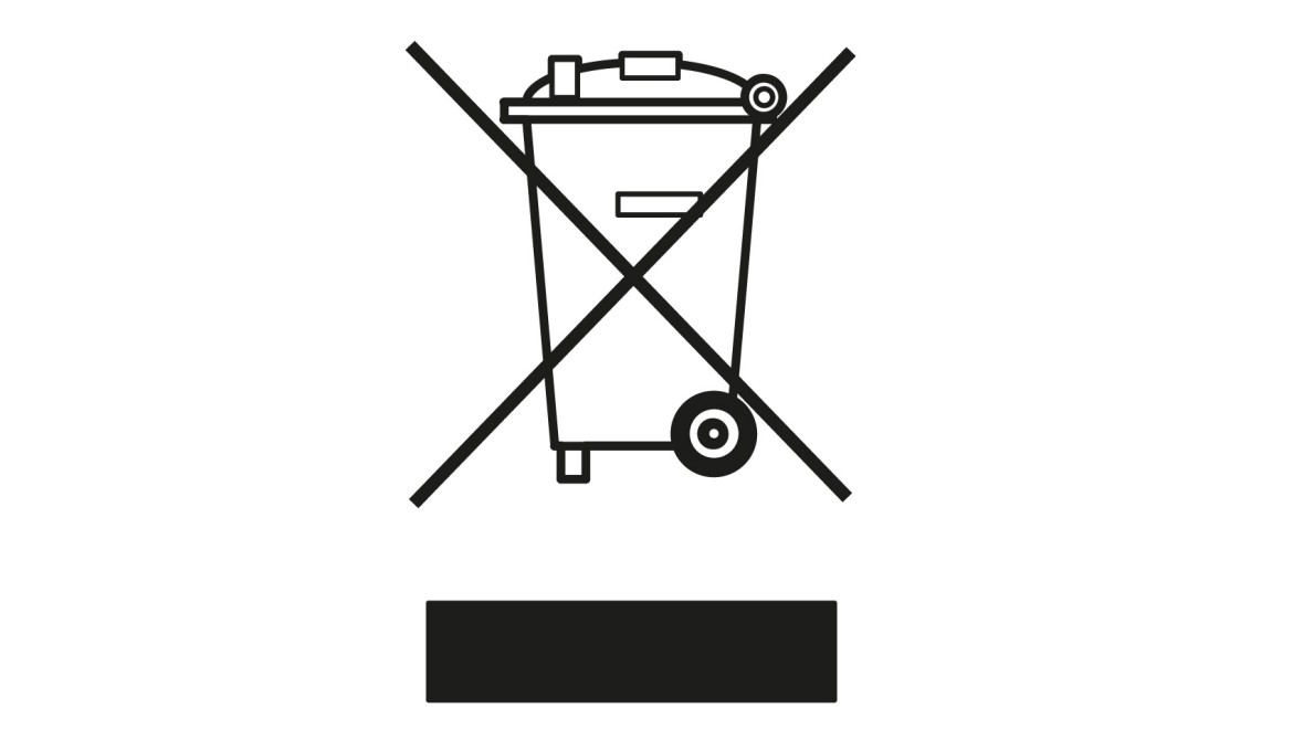 Symbole "Elimination des déchets d'équipements électriques et électroniques"