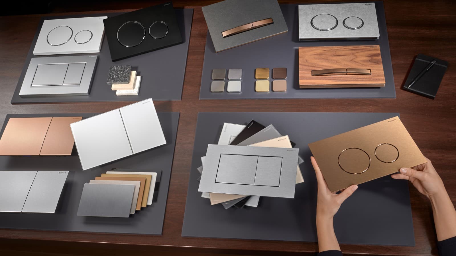 Plaques de déclenchement Geberit Plaques de déclenchement Geberit