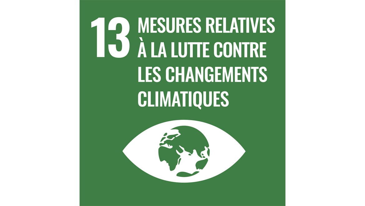 Objectif 13 des Nations unies « Mesures relatives à la lutte contre les changements climatiques »