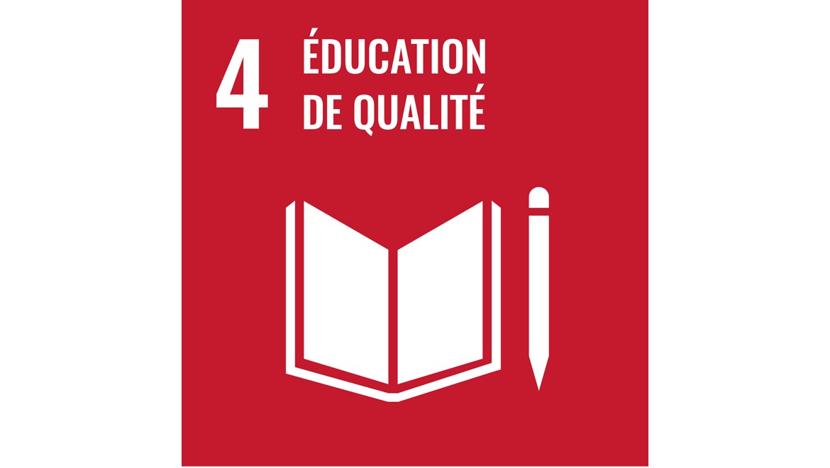 Objectif 4 des Nations unies « Education de qualité »