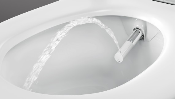 Geberit AquaClean Sela avec technologie de douchette WhirlSpray