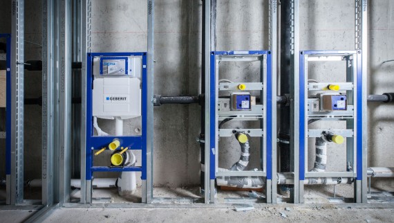 Solutions encastrées de chez Geberit Solutions encastrées de chez Geberit