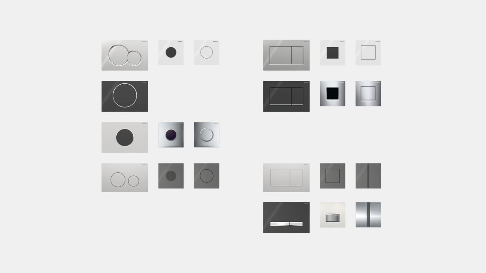 Commandes d'urinoir Geberit Commandes d'urinoir Geberit